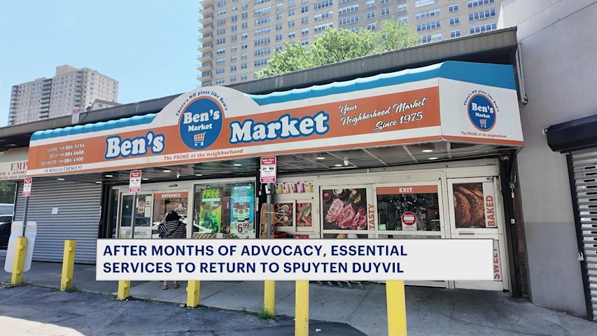 Video thumbnail for After months of advocacy, essential services to return to Spuyten Duyvil