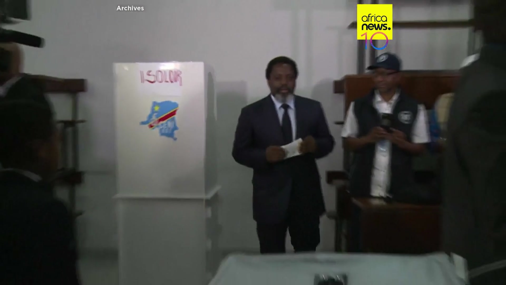 Video thumbnail for DRC's ex-president Joseph Kabila dismisses US sanctions as "politically motivated"