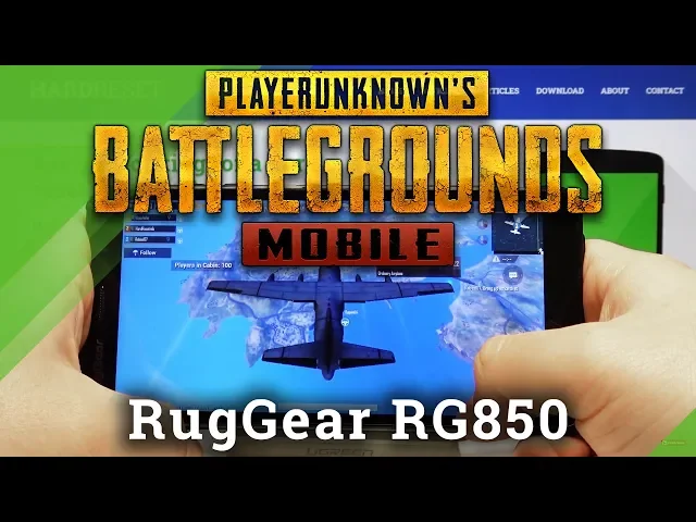 Video thumbnail for PLAY PubG on RugGear RG850 – High Graphics Test