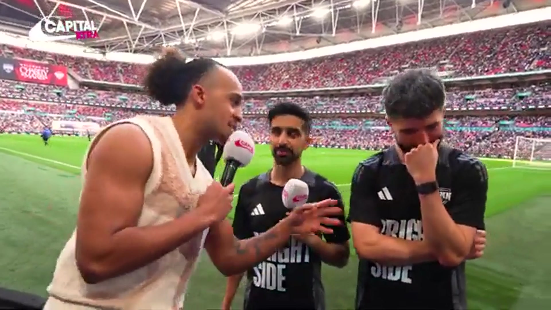 'Video thumbnail for Kai Cenat, IShowSpeed, Mr Beast & more at Sidemen Charity Football Match 2025  | Capital XTRA'