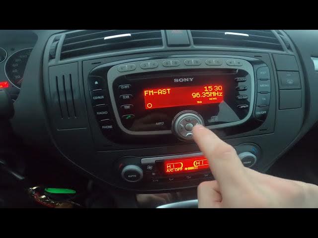 Video thumbnail for How to Manually Tune Radio Station in Ford C-MAX I ( 2003 - 2010 ) | Adjust Radio Station