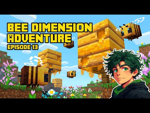 Video thumbnail for I Visited The Bee Dimension In Minecraft - Episode 13