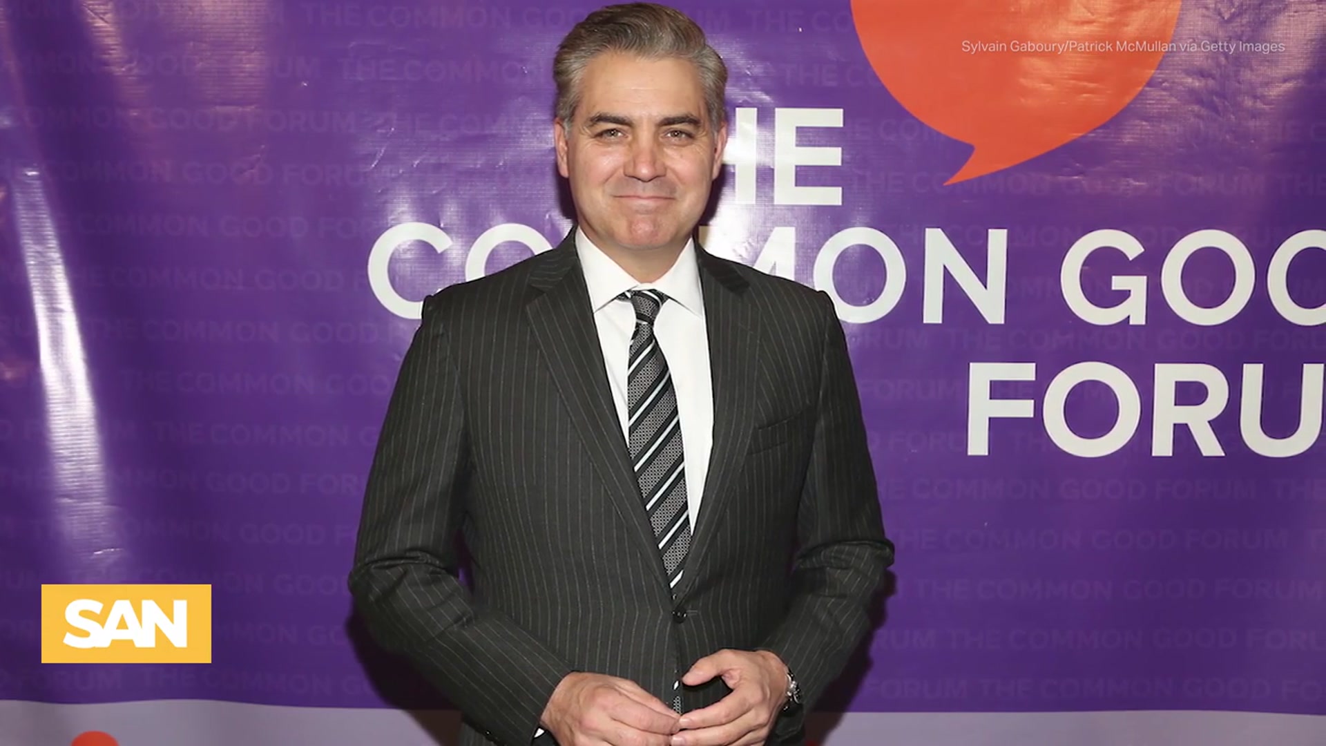 'Video thumbnail for Jim Acosta interviews AI version of student killed in mass shooting'