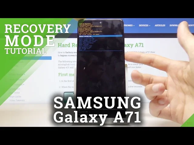 Video thumbnail for How to Open Recovery Mode in Samsung Galaxy A71 – Hidden Android Module