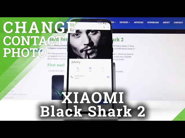 Video thumbnail for How to Add Photo to Contact in XIAOMI Black Shark 2 - Personalize Contacts