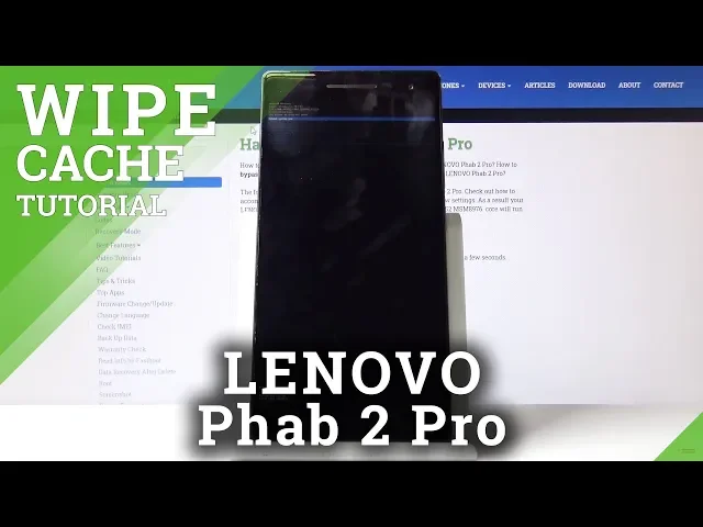 Video thumbnail for How to Wipe Cache in Lenovo Phab 2 Pro – Refresh System
