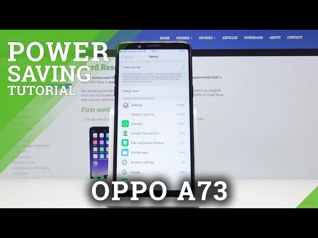 Video thumbnail for How to Enable Low Power Mode in OPPO A73 – Activate Power Saver