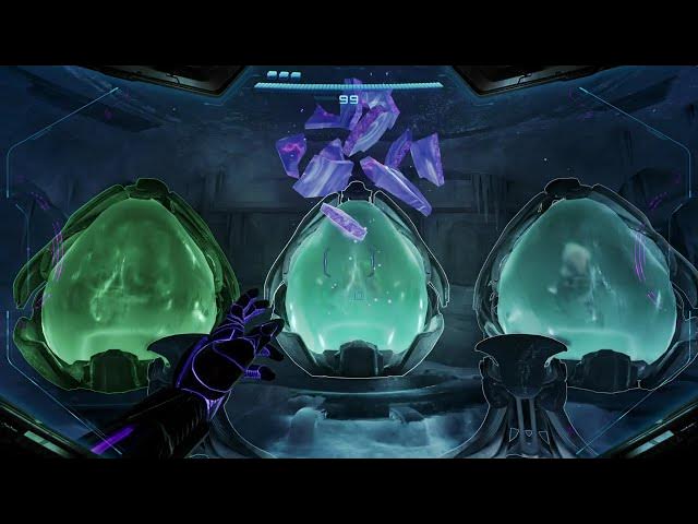 Video thumbnail for Metroid Prime 4 - Ice Belt: Collect 2/2 TK Codes Bio-labs Gameplay | Missile Expansion Location