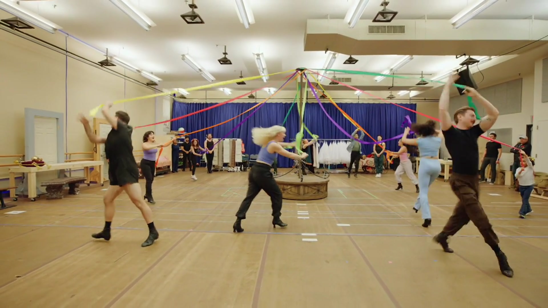 Video thumbnail for Video: FROZEN Rehearsals at Paper Mill Playhouse