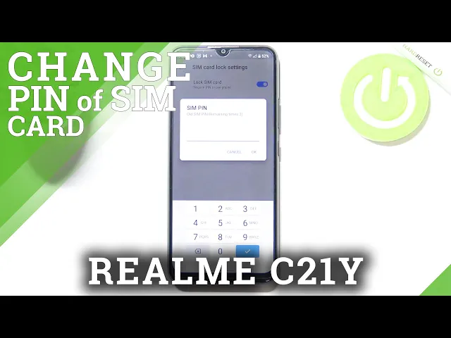 Video thumbnail for How to Change SIM PIN on REALME C21Y – Find Security Settings