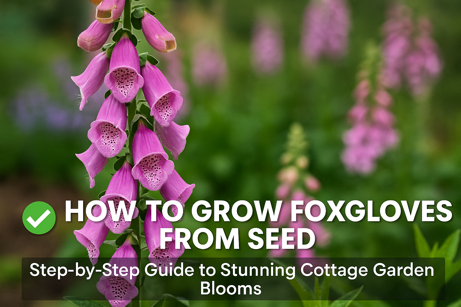 Video thumbnail for 🎥 ✅ “How to Grow Foxgloves from Seed 🌸🌿 | Step-by-Step Guide to Stunning Cottage Garden Blooms ✨”
