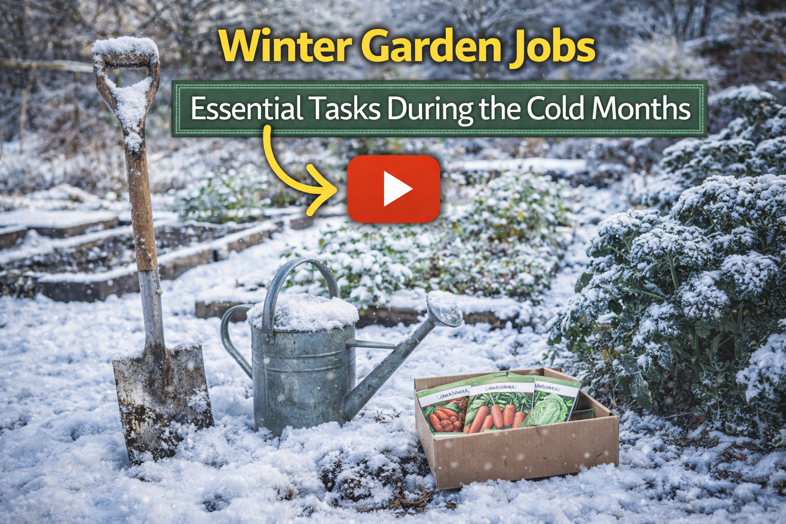 Video thumbnail for Winter Garden Jobs | Essential Tasks During the Cold Months