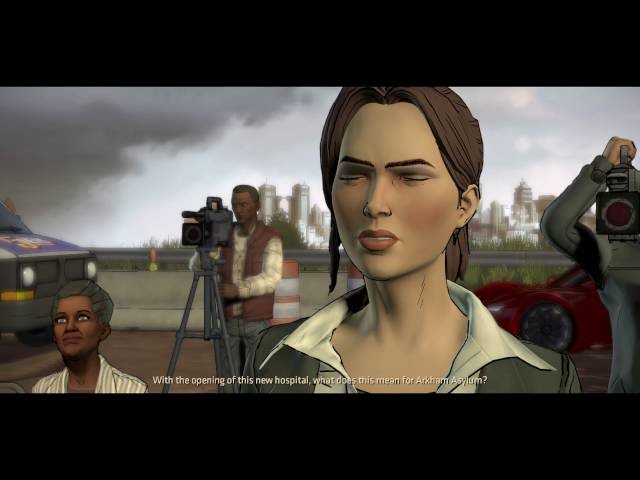 Video thumbnail for Batman: Episode 1 Realm of Shadows - Bruce ''We Can Do Better'' Vicki & Julia Press Conference PS4