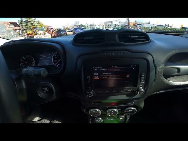 Video thumbnail for How to Check List of Paired Bluetooth Devices in Jeep Renegade ( 2014 - now )