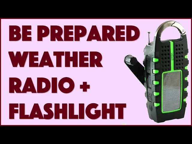 Video thumbnail for Eton Scorpion II Weather Radio & Flashlight REVIEW