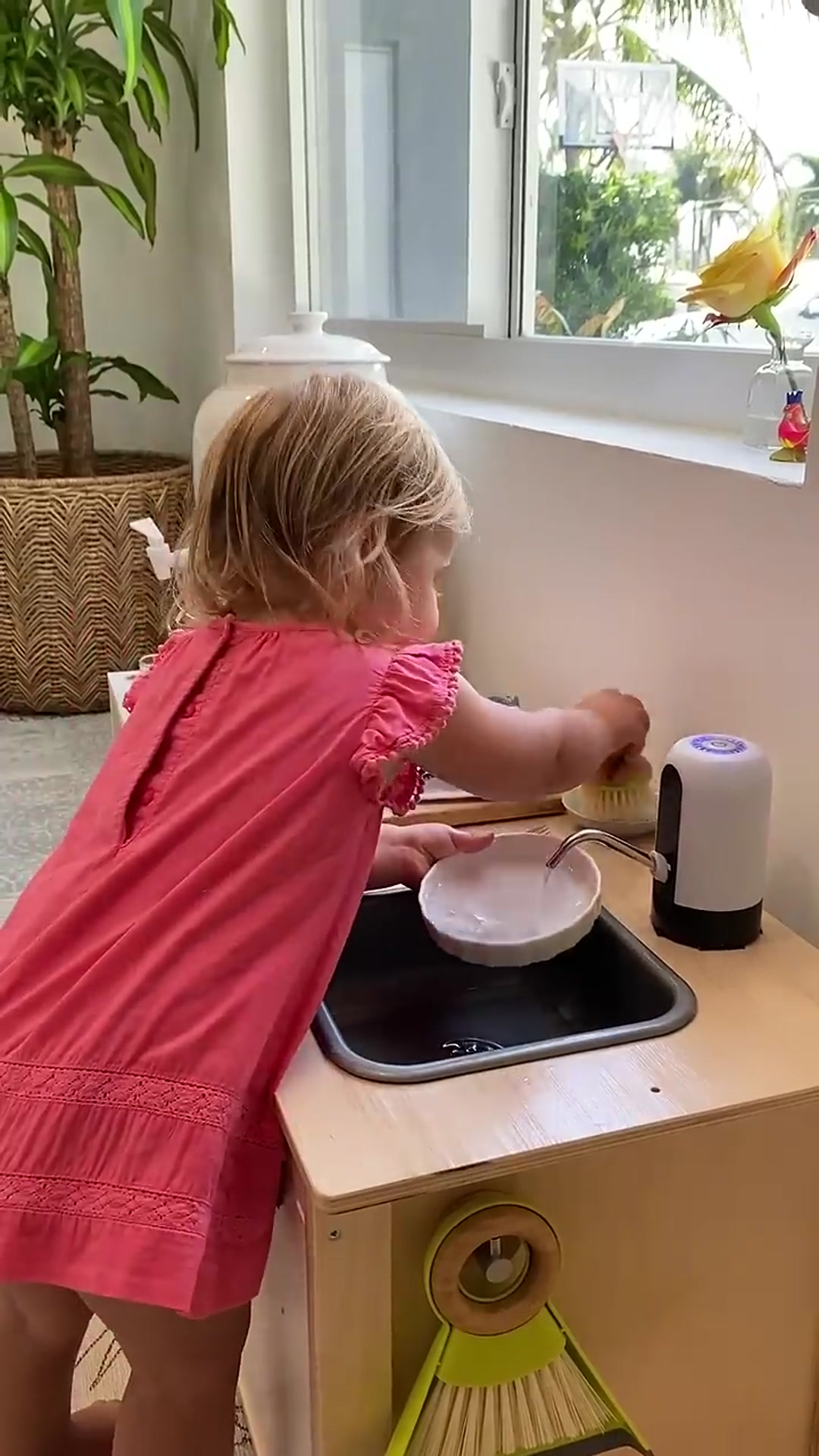 Video thumbnail for 23 Month Old Rose Does Daily Chores(720P HD)