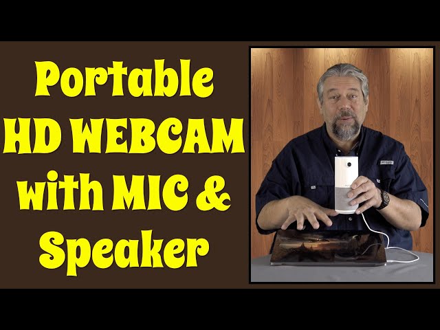 Video thumbnail for Nuroum C10 Portable Conference Webcam -- DEMO & REVIEW