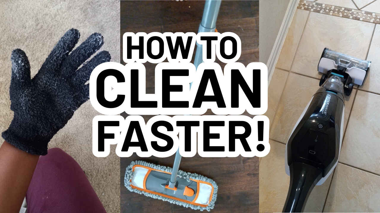 Video thumbnail for MY TOP CLEANING TOOLS FOR THE HOME (How To Clean Faster)