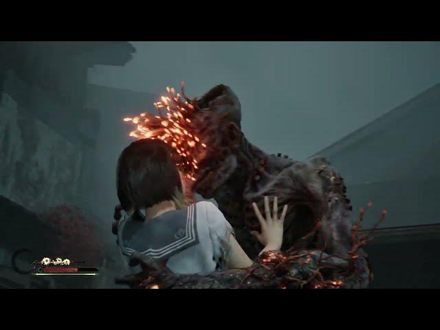 Video thumbnail for Silent Hill f - 5. Ebisugaoka: Find Shu and Rinko "He wasn't Worried" Cutscene | Glowing Monster