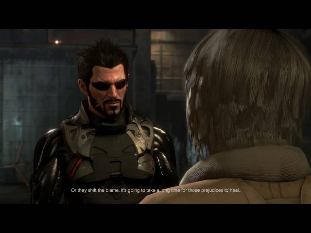 Video thumbnail for Deus Ex: Mankind Divided - POI Samizat SOS: Jensen Meets Little K Intro (Jarek & Bones Captured)