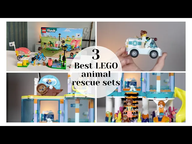 Video thumbnail for 3 Best Animal Rescue Lego Sets