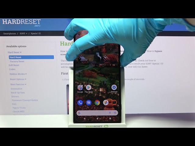 Video thumbnail for How to Add Screen Lock to SONY Xperia 1 III – Set Up Screen Lock
