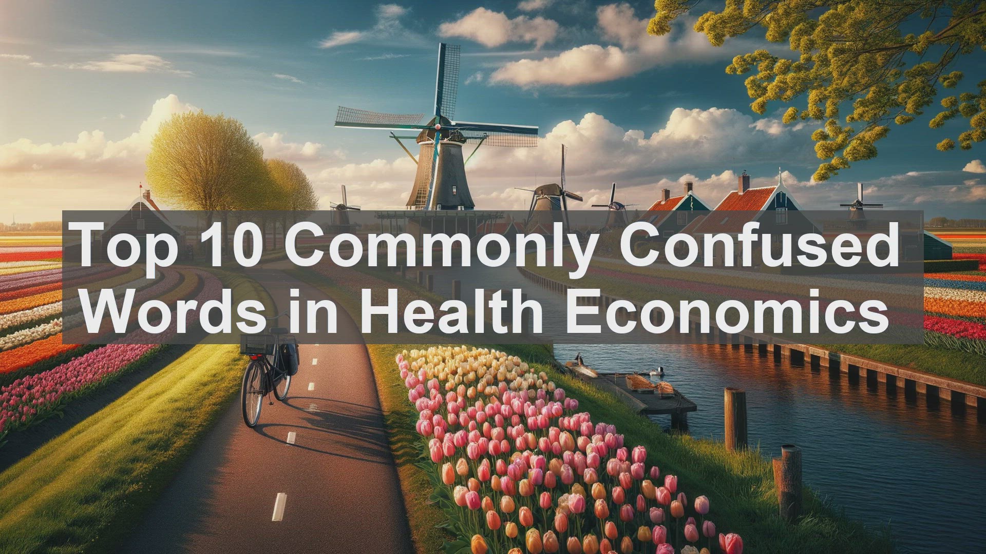 'Video thumbnail for Top 10 Commonly Confused Words in Health Economics'