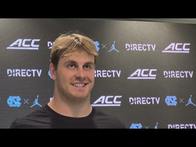 Video thumbnail for #UNC WR Trech Kekahuna, LB Derek McDonald, DB Kaleb Cost and OL Andrew Threatt