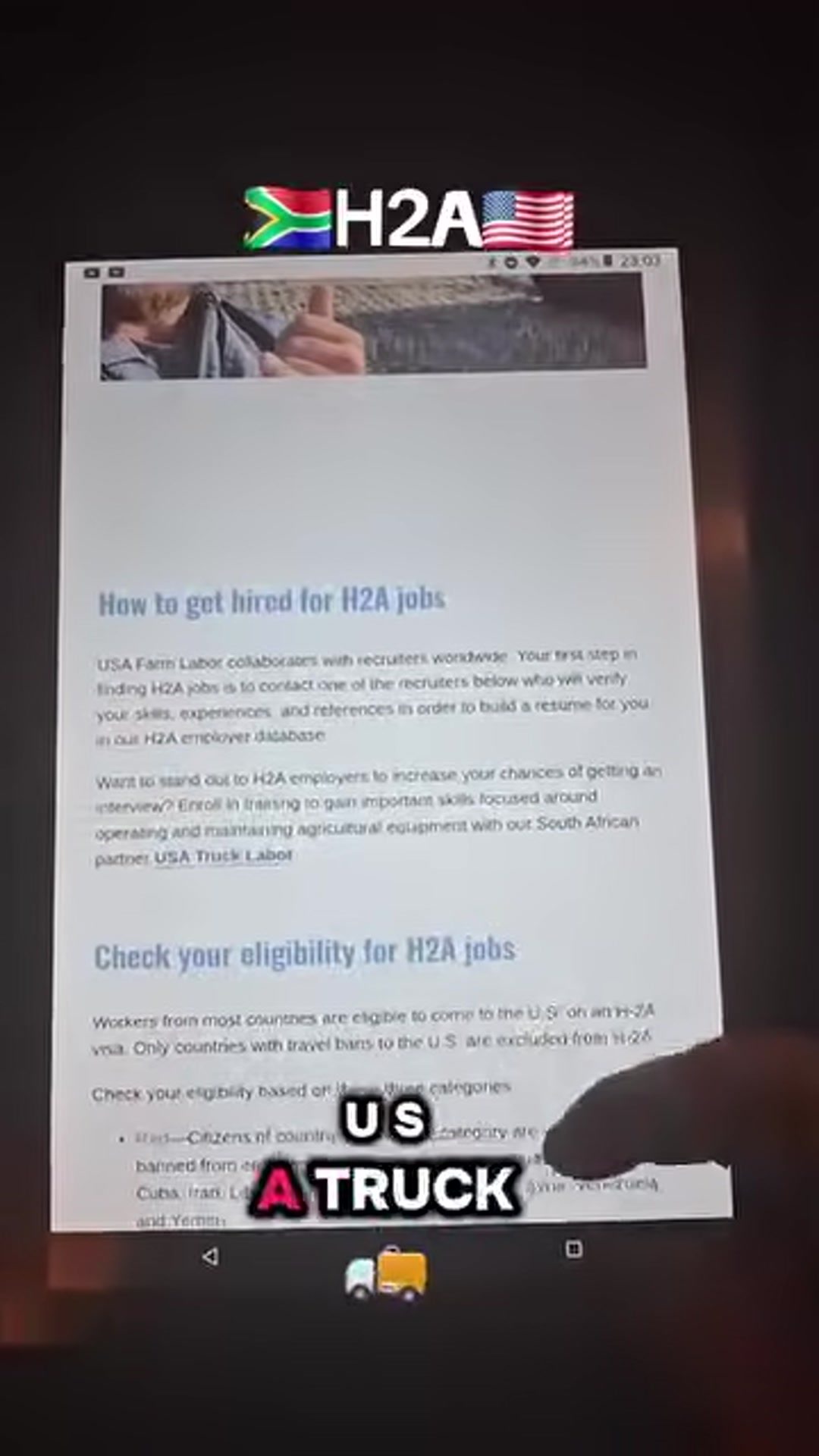 Video thumbnail for Join USA Farming #Recruitment