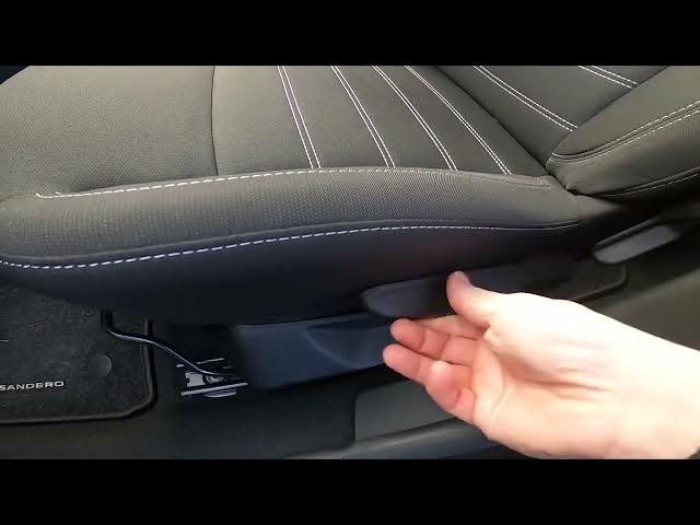 Video thumbnail for How to Change Seat Position in Dacia Sandero III ( 2021 – now ) - Adjust Seat Position