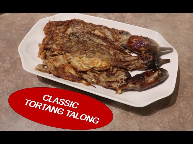 Video thumbnail for Classic Tortang Talong. Filipino Eggplant Omelette