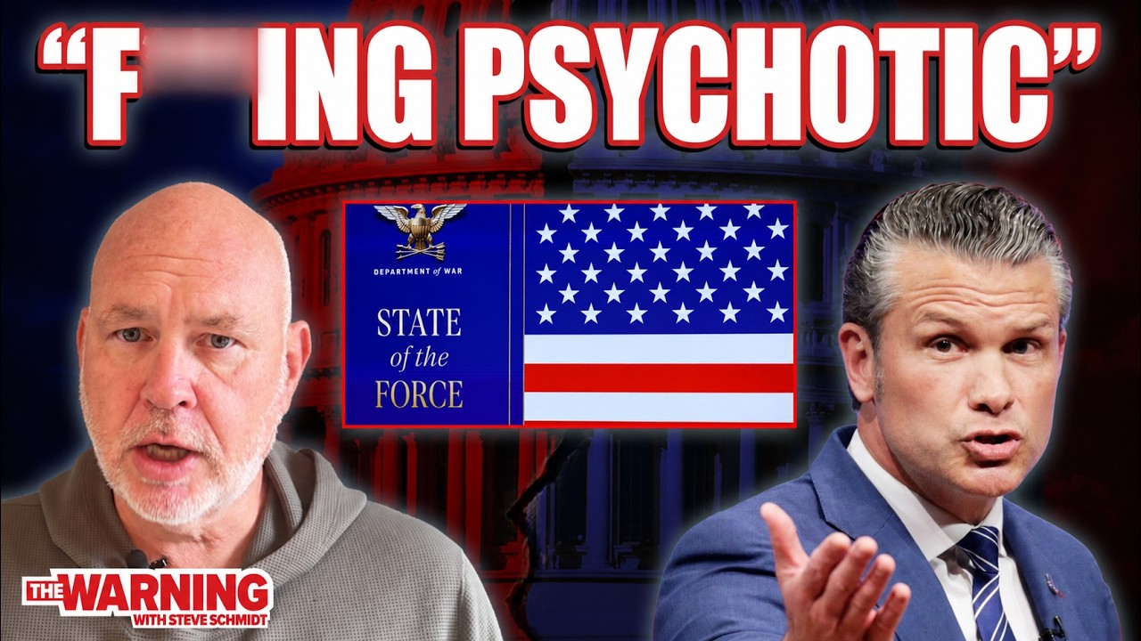 Video thumbnail for It's Time to End the Insanity | Steve Schmidt