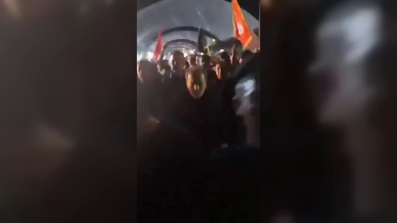 Video thumbnail for Iraq: Iranian Foreign Minister Makes Pilgrimage To Iraq.