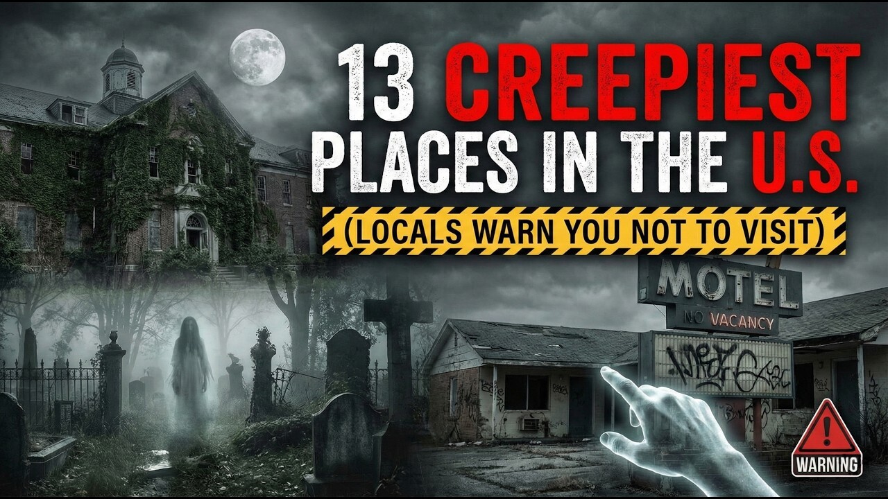 Video thumbnail for 13 Creepiest Places in the U.S. (Locals Warn You Not to Visit)