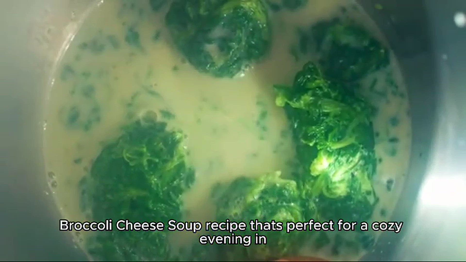 Video thumbnail for Broccoli Cheese Soup Recipe