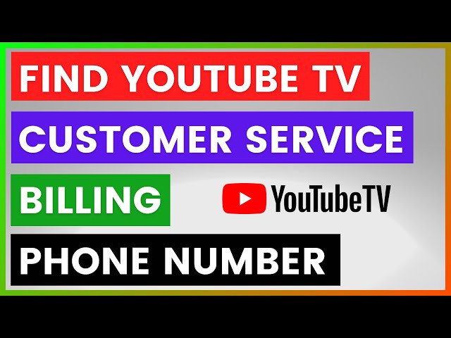 Video thumbnail for How To Find YouTube TV Customer Service Billing Phone Number? [in 2025]