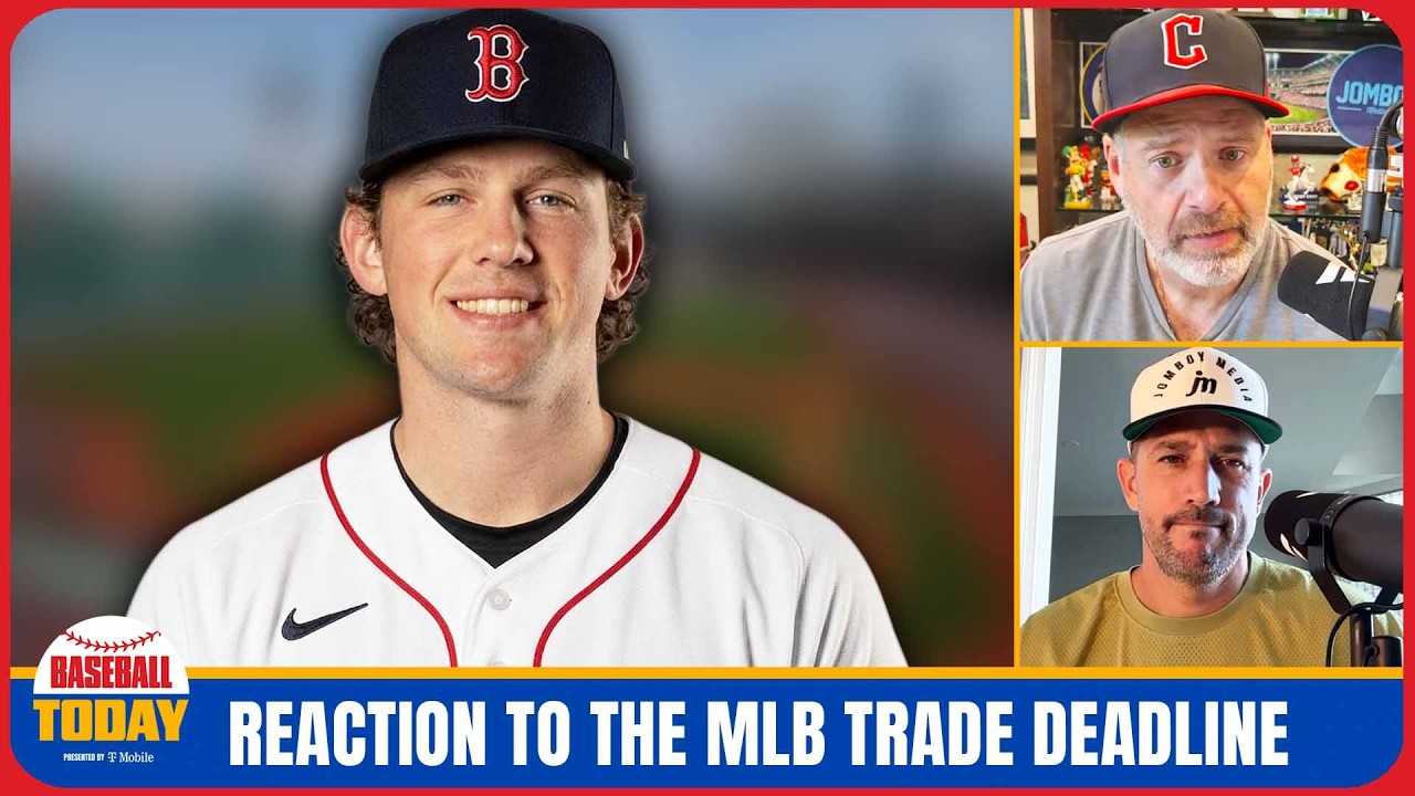Video thumbnail for Reaction to the MLB trade deadline! | Baseball Today