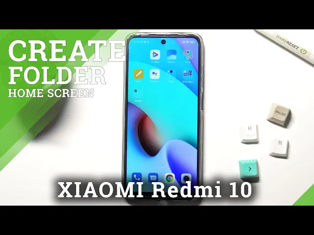 Video thumbnail for How to Create a Folder on XIAOMI Redmi 10 – Organize Home Screen