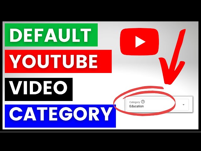 Video thumbnail for How To Add Default Category To Your YouTube Videos? [in 2025]