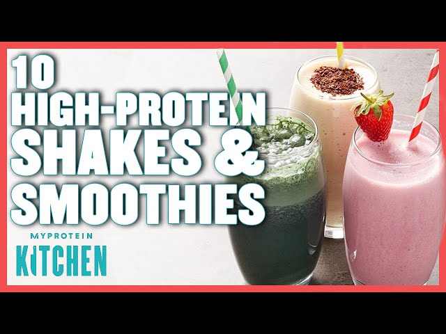Video thumbnail for 10 Delicious High-Protein Shake & Smoothie Recipes | Myprotein