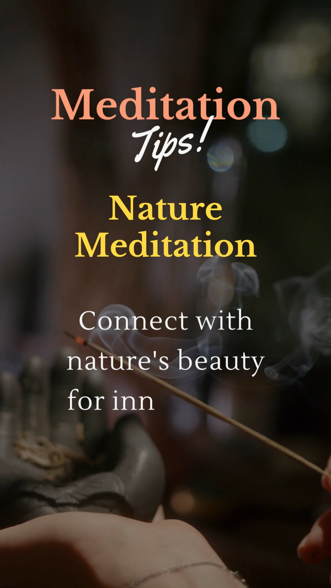 'Video thumbnail for Meditation Tips!'