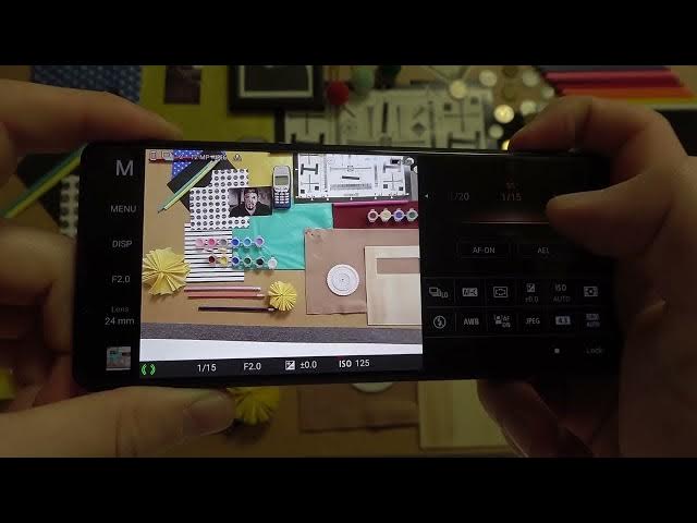 Video thumbnail for How to Use Camera Pro Mode on SONY Xperia Pro-I - Enter Camera Pro Mode
