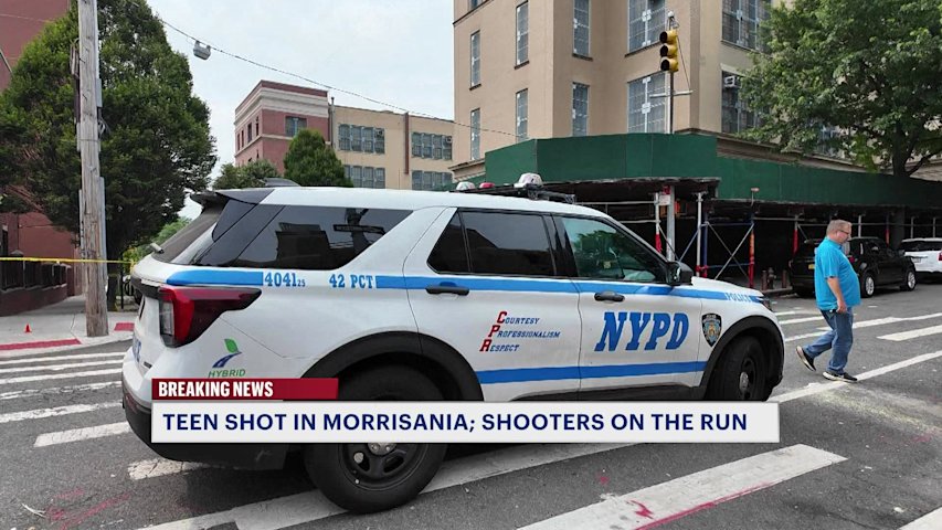 Video thumbnail for 16-year-old boy shot in Morrisania; police search for suspect