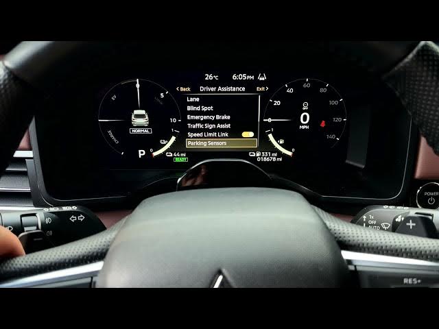 Video thumbnail for MITSUBISHI Outlander IV – How to Show Parking Sensor Radar Graphic