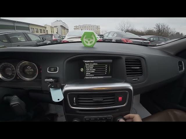 Video thumbnail for Volvo S60 II (2010-2019) – How to Store Navigation Locations