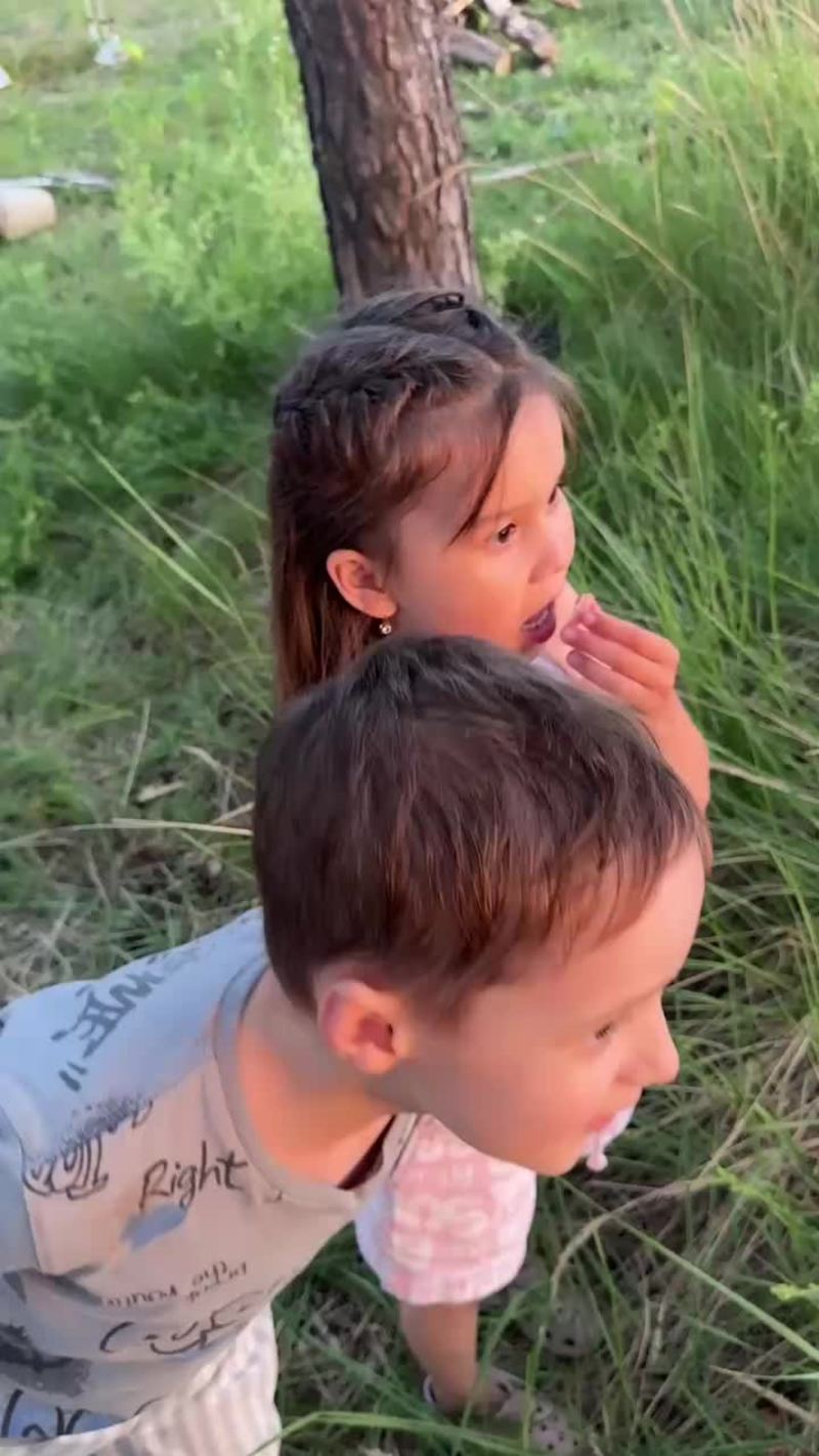 Video thumbnail for Child Sees a Crocodile Stealing the Sunset Sun