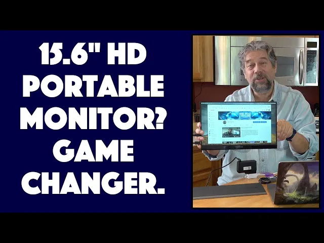 Video thumbnail for ViewSonic VG1655 15.6" Portable HD Monitor -- REVIEW