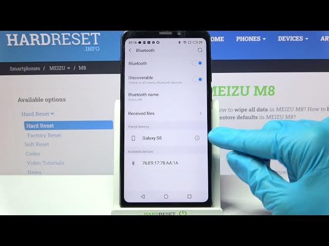 Video thumbnail for How to Pair Bluetooth Devices in MEIZU M8 – Set Up Bluetooth Connection