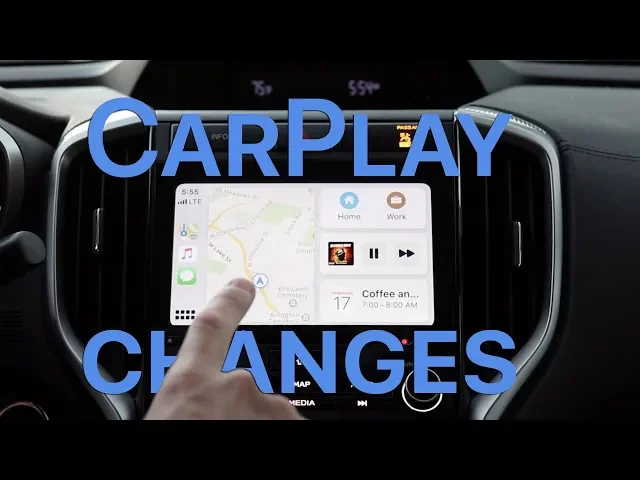 Video thumbnail for CarPlay in iOS 13 - A Whole New Look