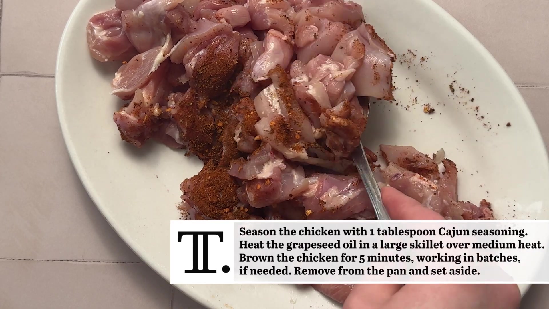 Video thumbnail for Creamy Cajun Pastalaya Recipe